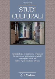 Cover of the journal Studi culturali - 1824-369X