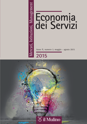 Cover of the journal Economia dei Servizi - 1970-4860