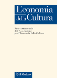 Cover of Economia della Cultura - 1122-7885