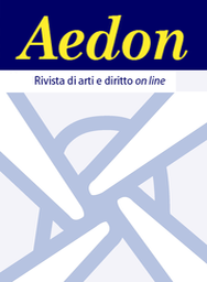 Copertina del fascicolo 1/2024 from journal Aedon