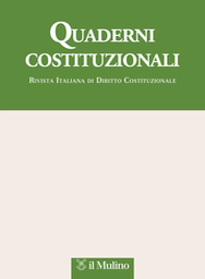 Copertina del fascicolo 2/2024 from journal Quaderni costituzionali