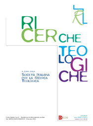 Copertina del fascicolo 1/2024 from journal Ricerche teologiche